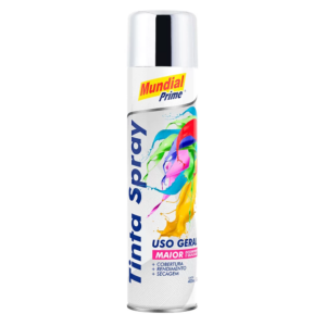 TINTA SPRAY GERAL CROMADO 400ML