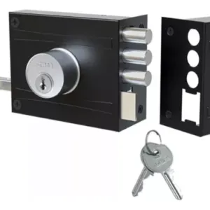 FECHADURA DE SOBREPOR 701/100 3PINOS ESPELHO INOX 50MM STAM