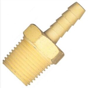 L013 ESPIGAO FIXO MACHO ROSCA NPT 1/2 MANG 5/16